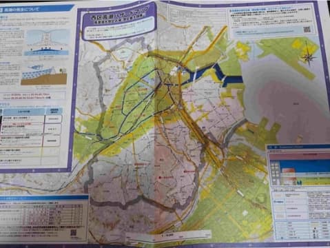 横浜市西区高潮ハザードマップ