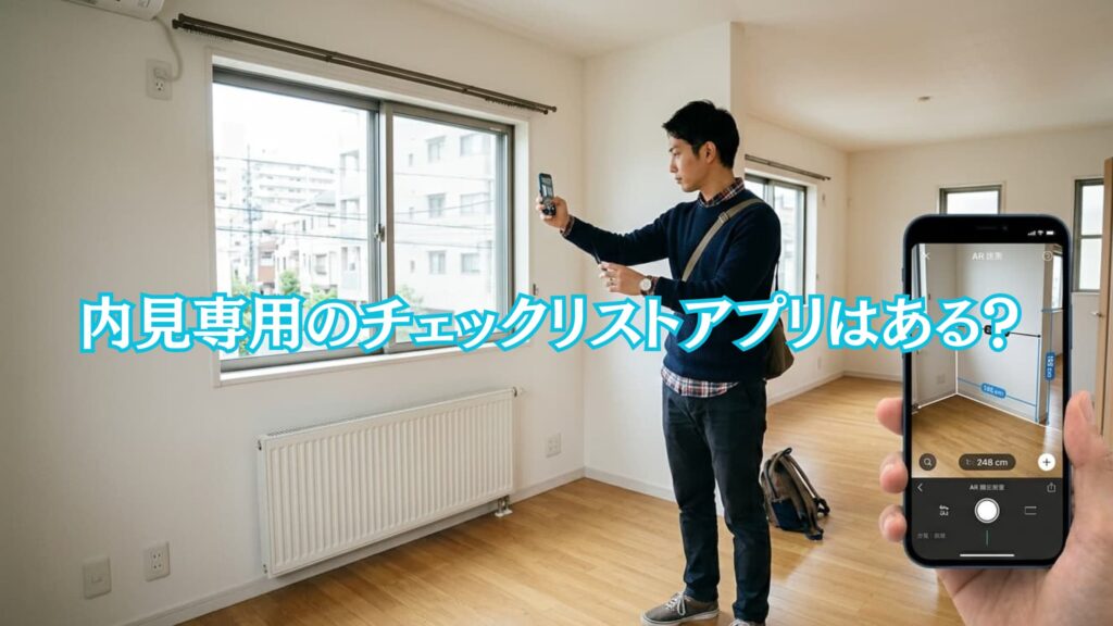 内見チェックリストアプリは存在しない！代用できる無料アプリ6選【採寸リスト付き】