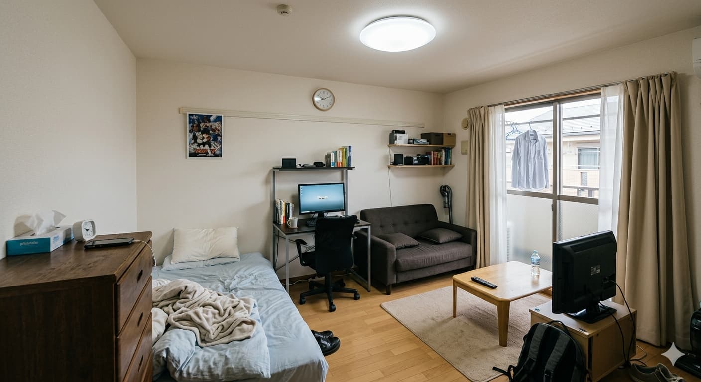 最低限は整っているけど「普通」止まりの部屋