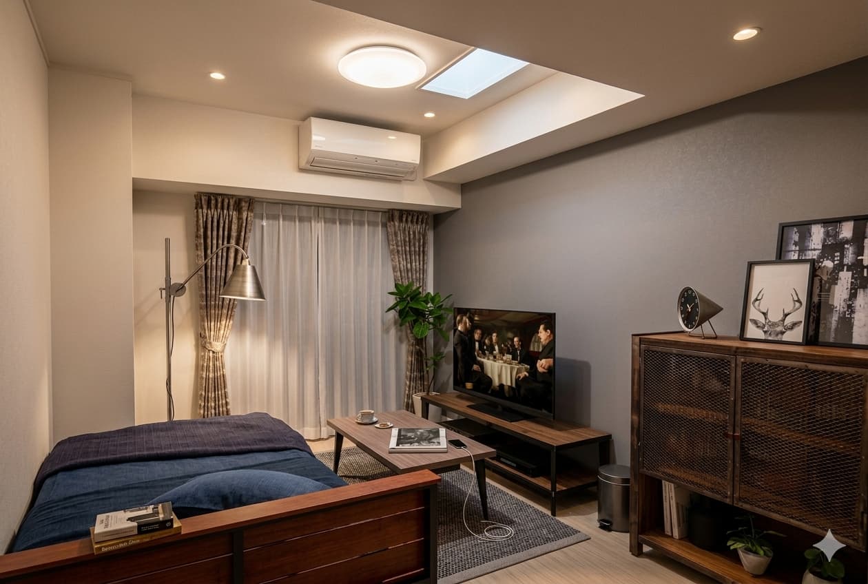 1人暮らし男性のモテ部屋