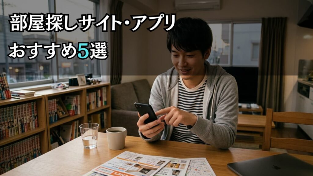 一人暮らしの部屋探しサイトおすすめ5選！宅建士が選び方と使い分けを解説