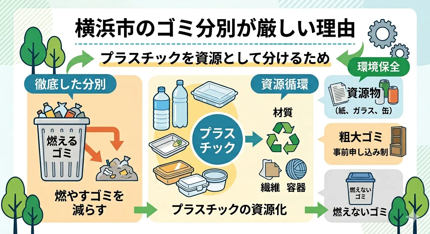横浜市のゴミ分別は厳しい？転入した107人の本音と楽になるコツ | 横浜